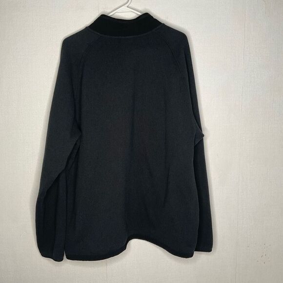 The North Face Fleece Sweater Mens XXL Gray Quarter Zip‎ Sherpa Lined Pullover - Picture 11 of 12